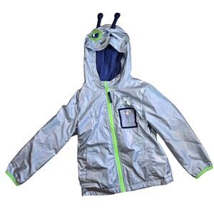 Cat & Jack Iridescent Alien Rain Jacket